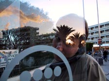 Martin beim Telefonieren