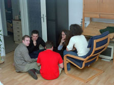 Thomas, Matthias, Raimo, Diana, Temenuga