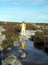 Thomas auf dem Tafelberg